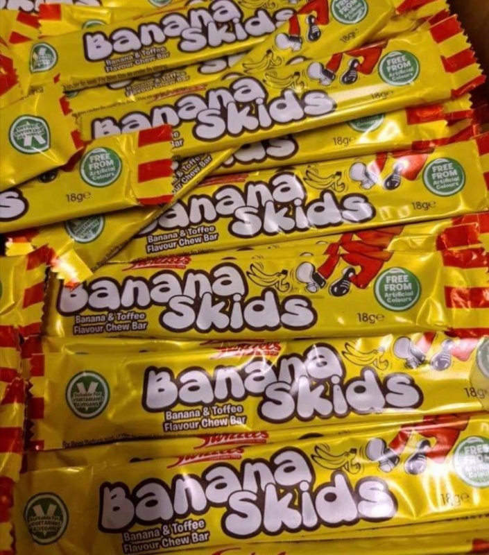 Banana skids