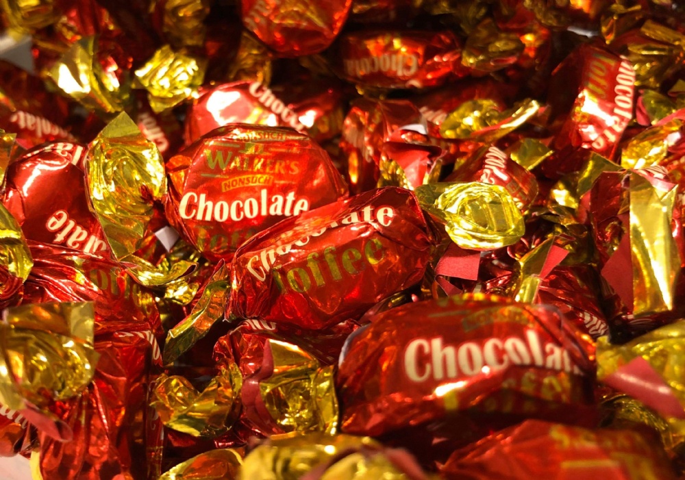 Walkers chocolate toffee