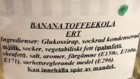 Banantoffee kola