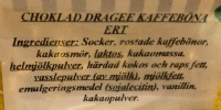 Chokladdragerad kaffeb�na