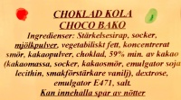 Choklad kola