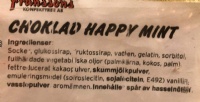 Choklad happy mint