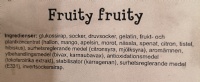 Fruity fruity
