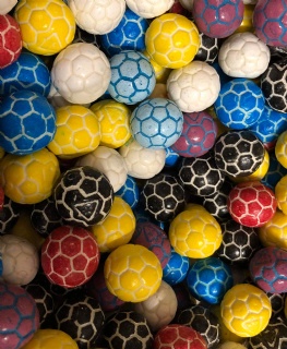 Tuggummi fotbollar