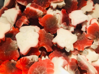 Glazed filled ladybirds  (halal)