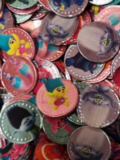 Trolls choklad pengar