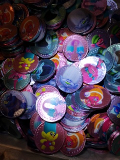 Trolls choklad pengar