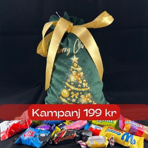 Juls�ck sammet gr�n