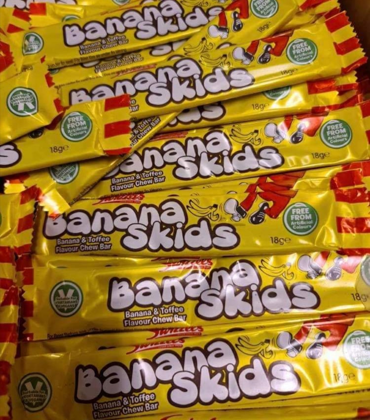 Banana skids