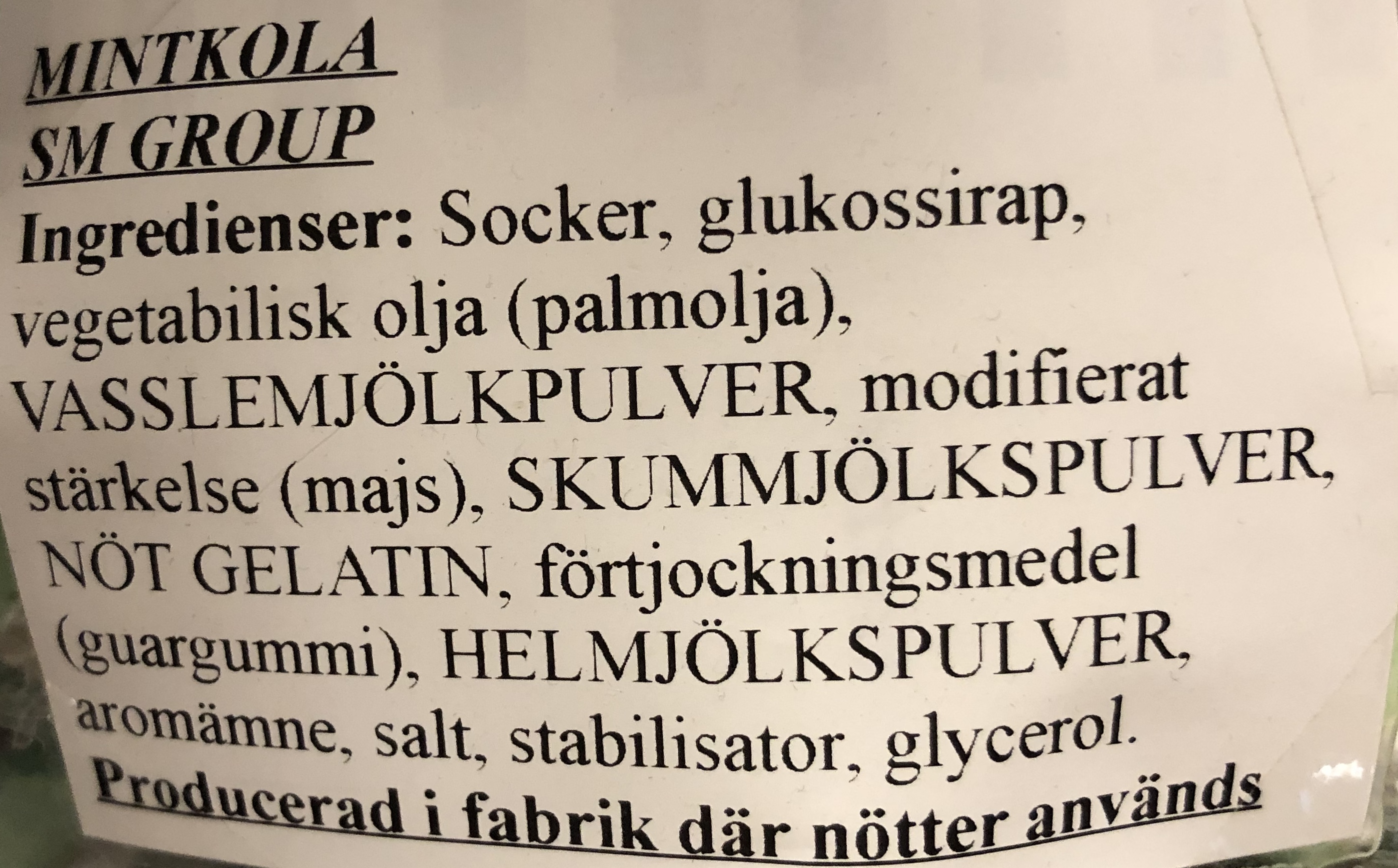 Mintkola