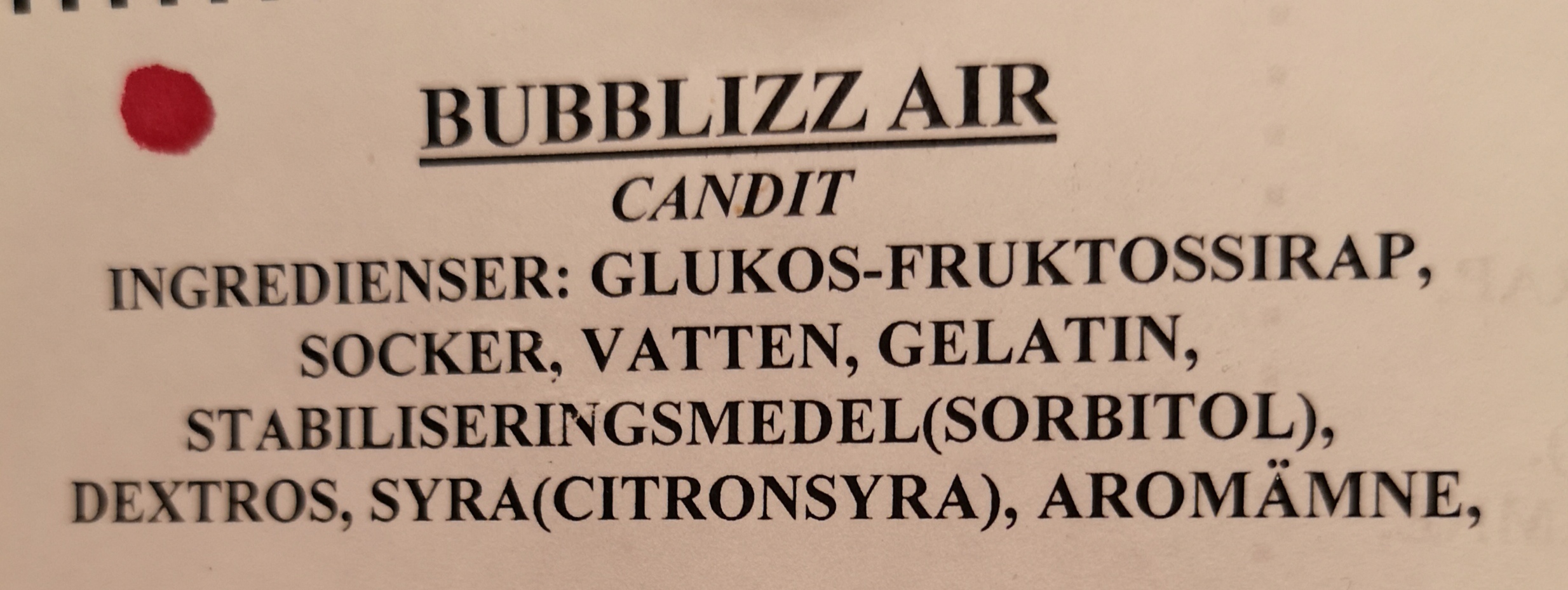 Bubblizz air