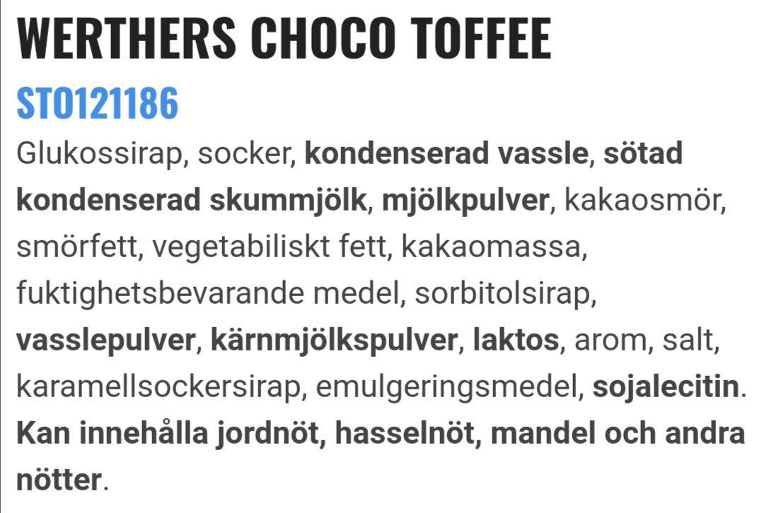 Werthers choco toffee