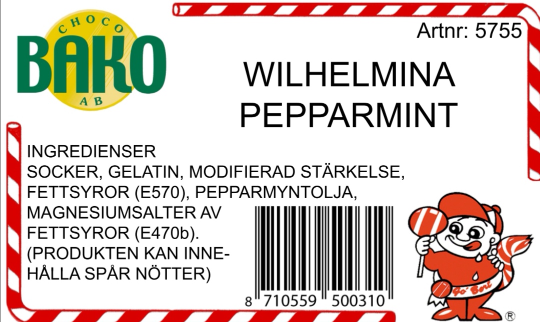 Wilhelmina pepparmint