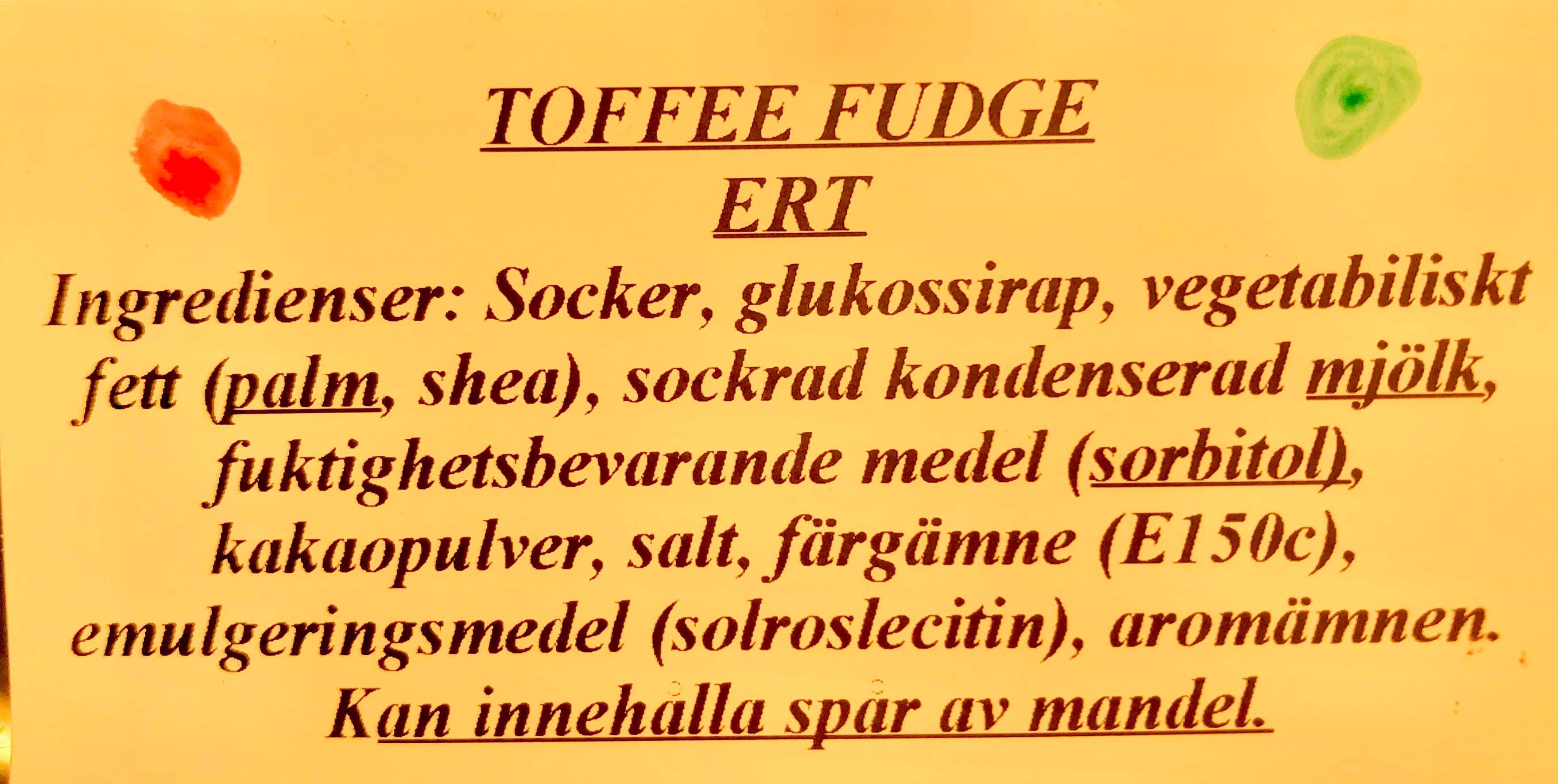 Toffeefudge