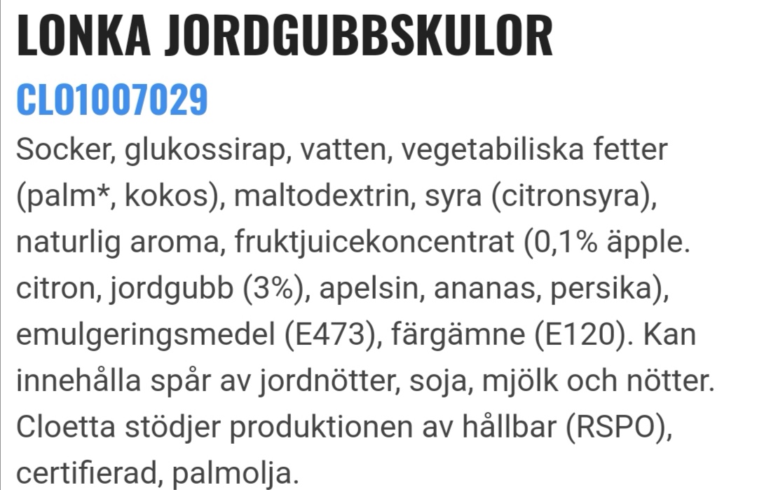 Lonka jordgubbskulor