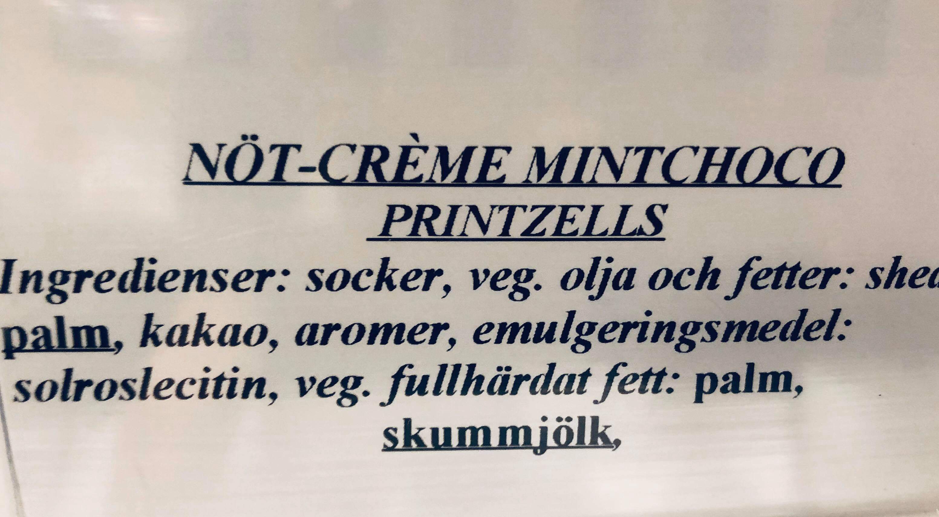 Nt-creme pralin mintchoco