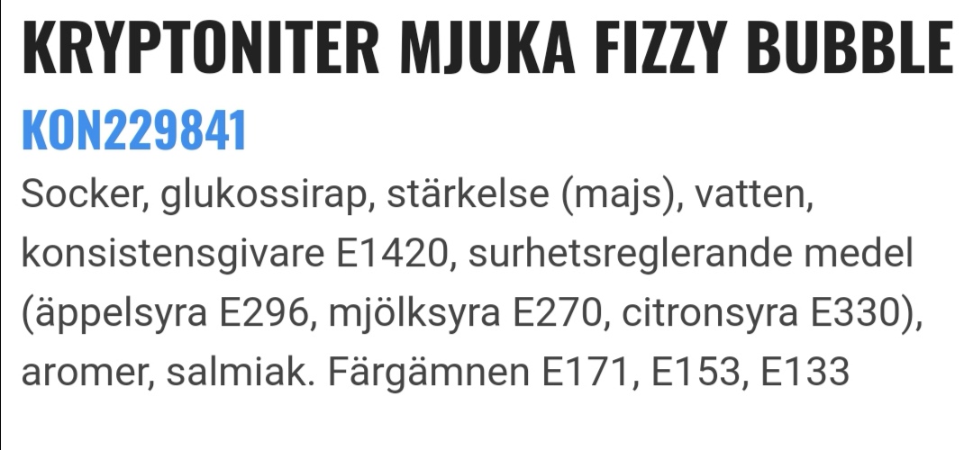 Kryptoniter mjuka fizzy bubble