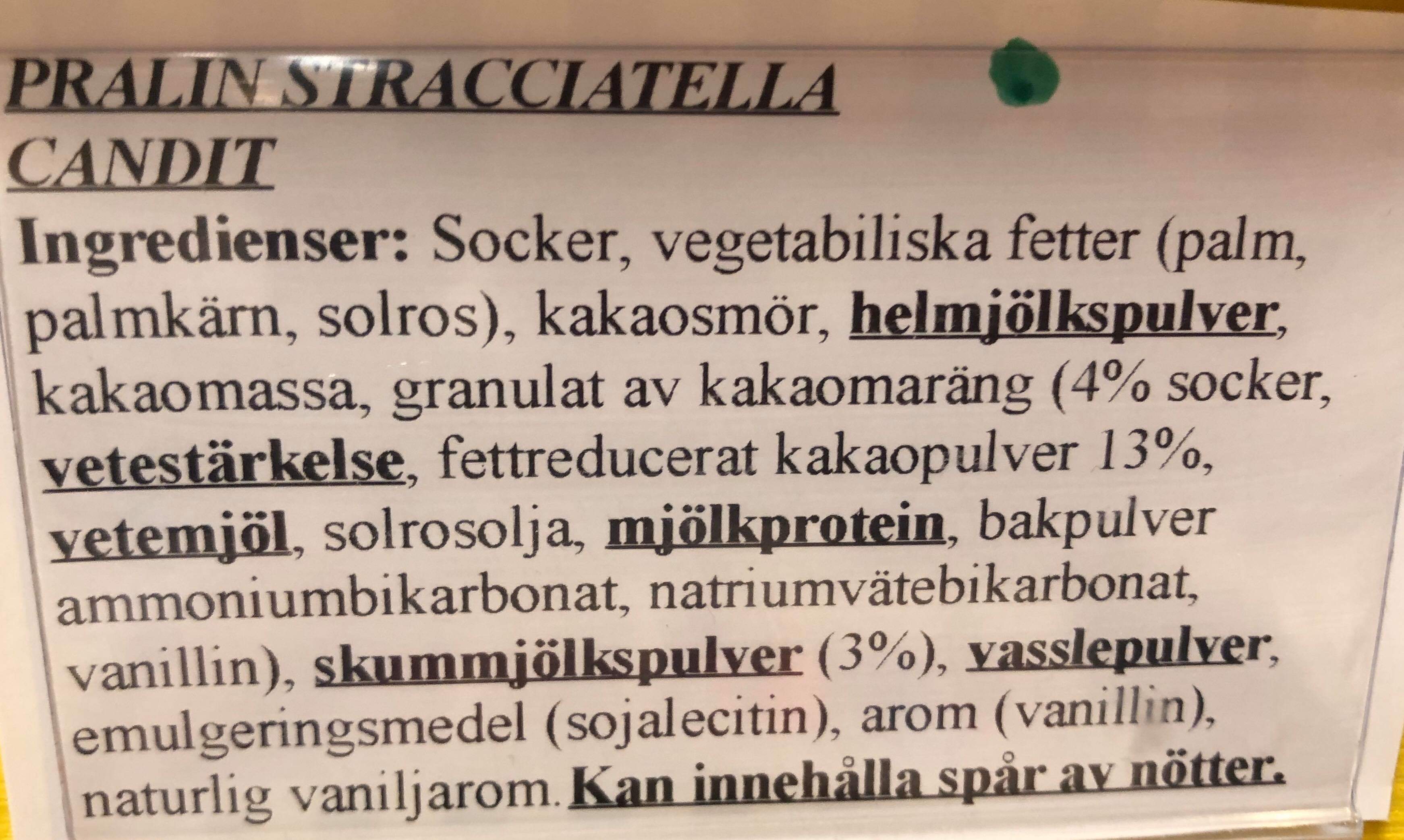 Pralin stracciatella
