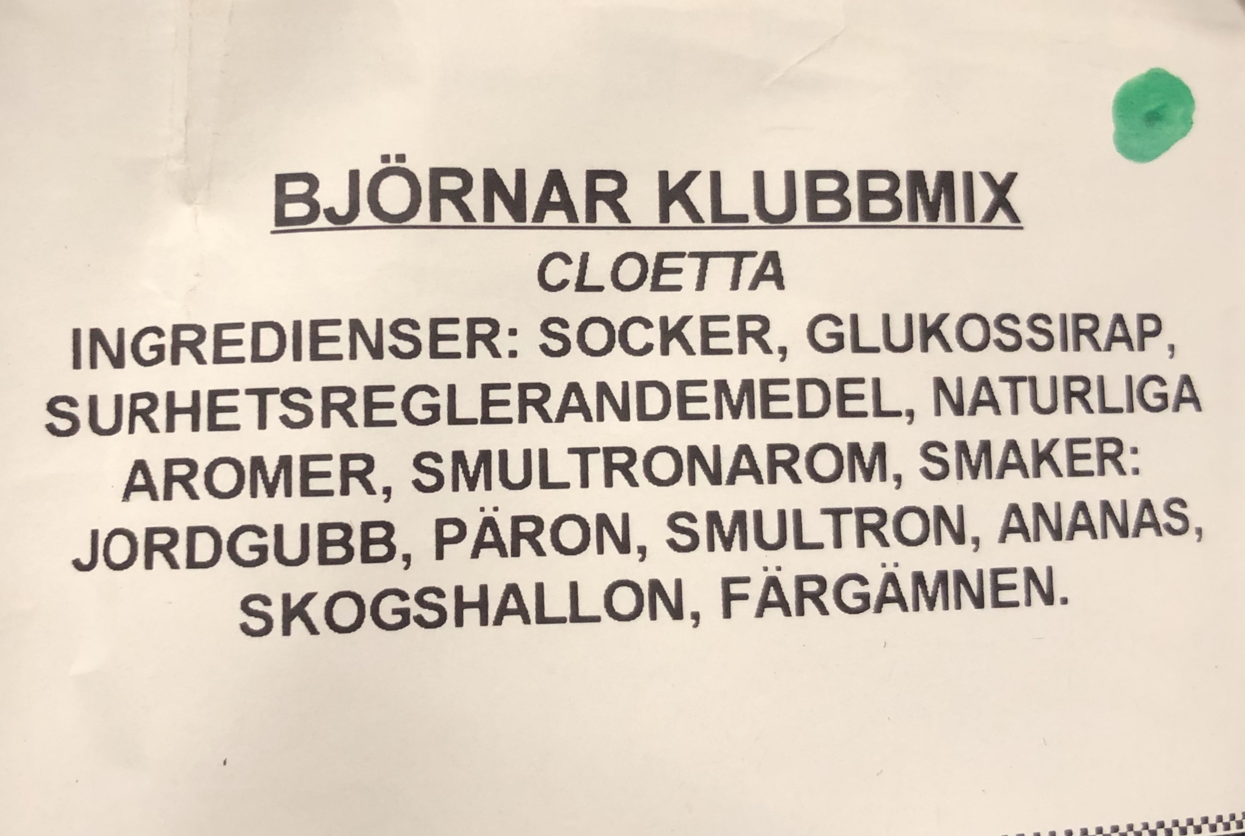 Bjrnar klubbmix