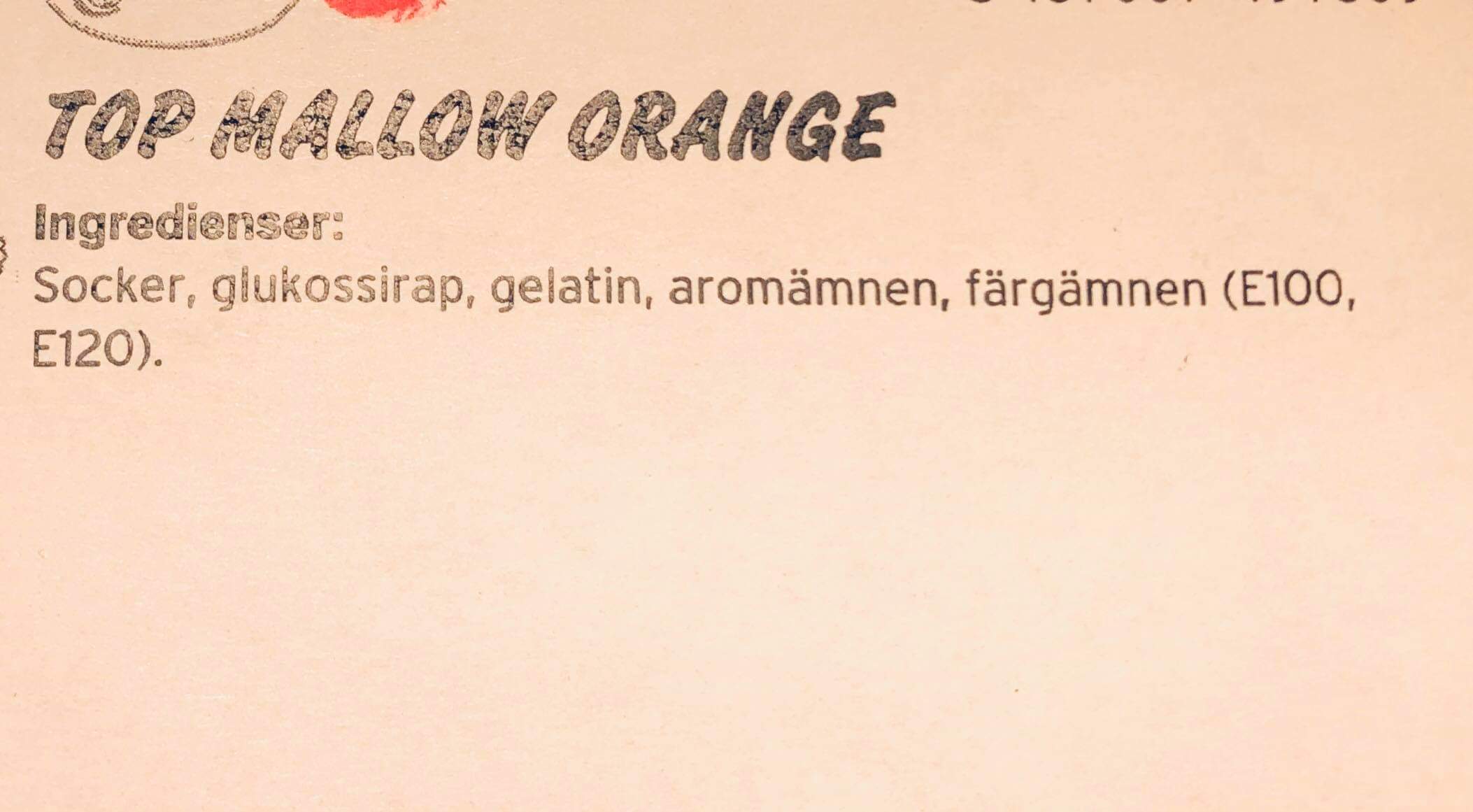 Top mallow orange
