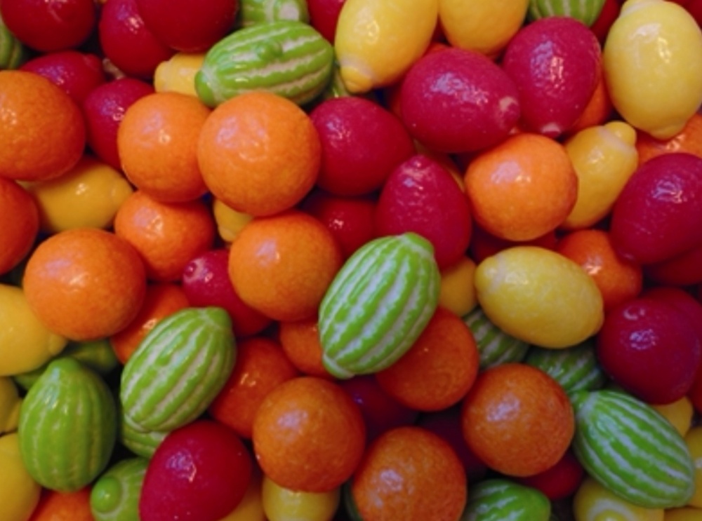Tuggummi frukter