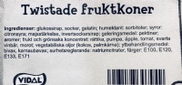Twistade fruktkonor