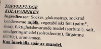 Toffefudge