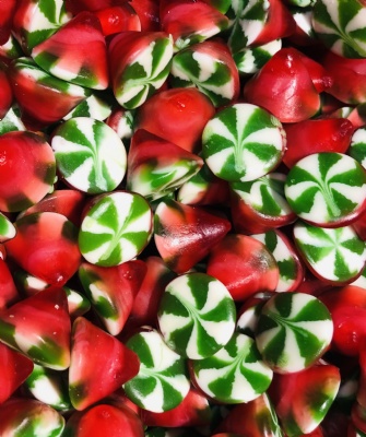 Twistade fruktkonor