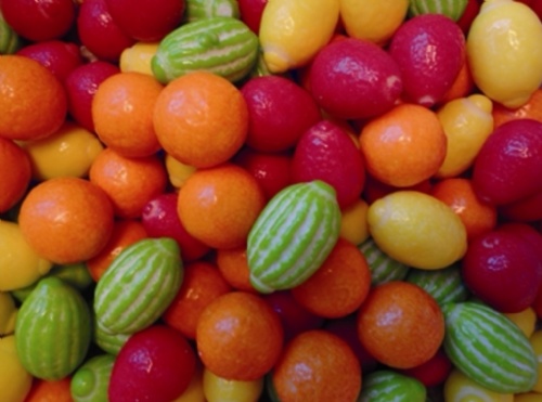 Tuggummi frukter