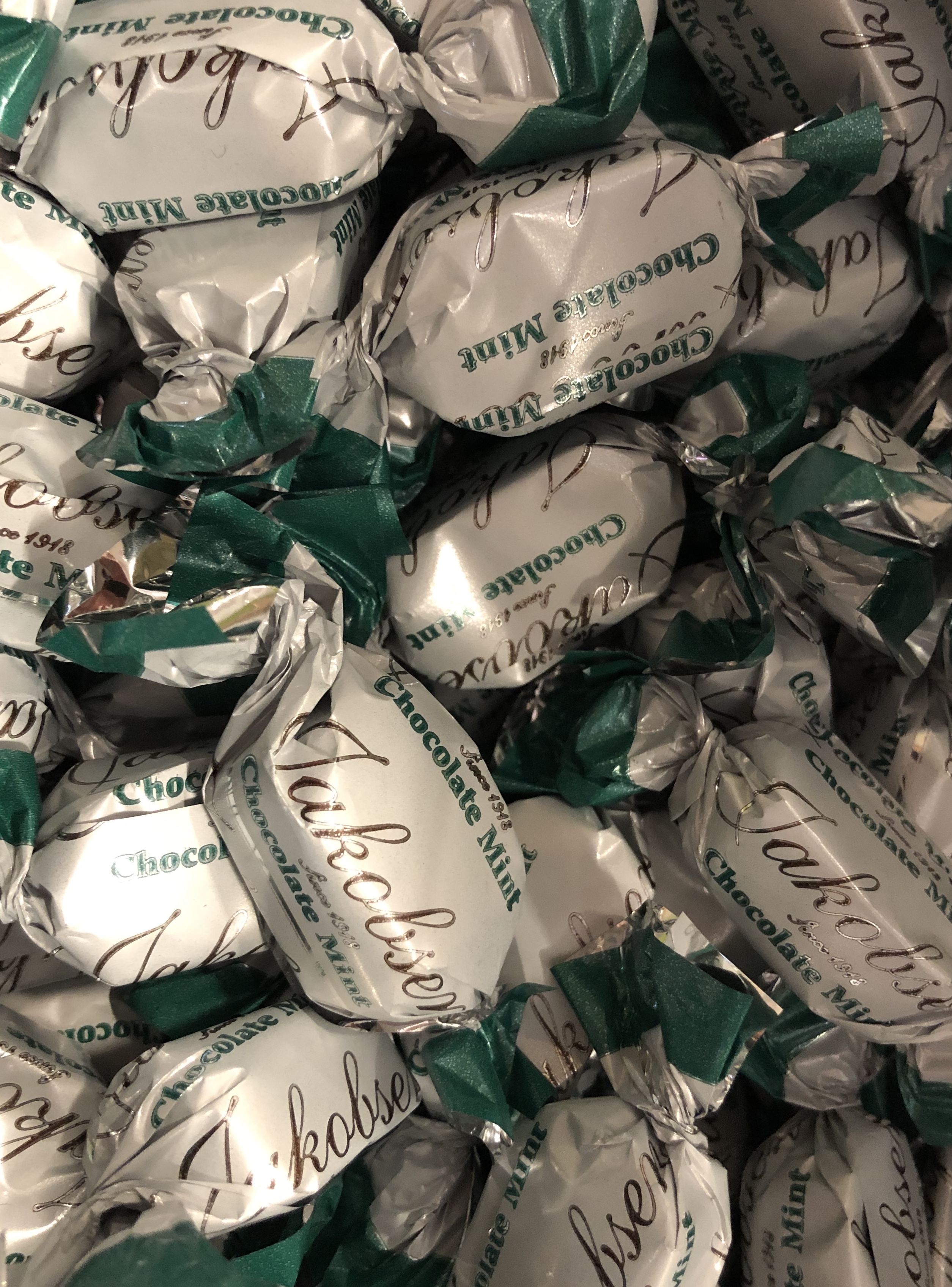 Mint toffee