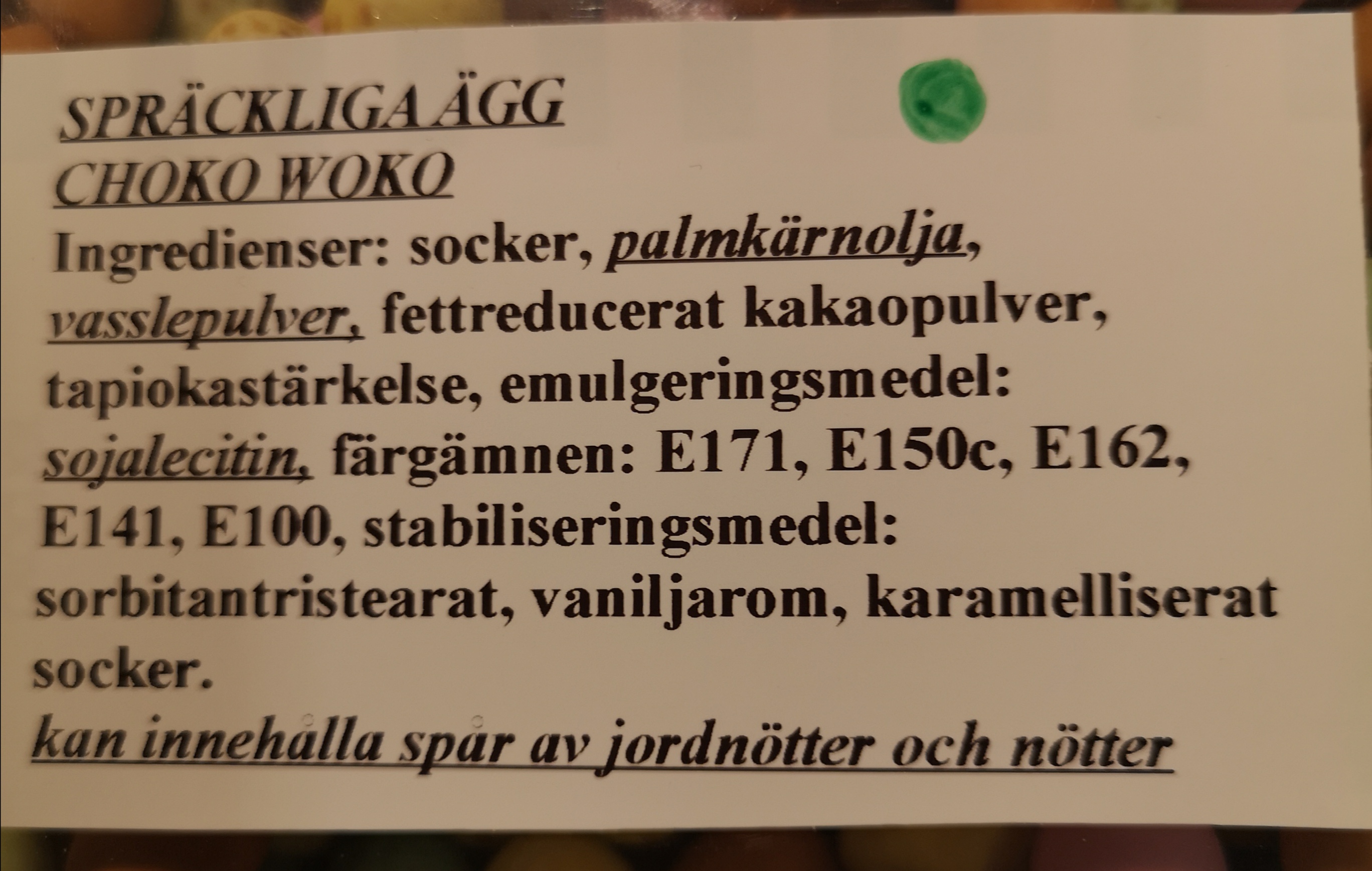 Sprckliga gg
