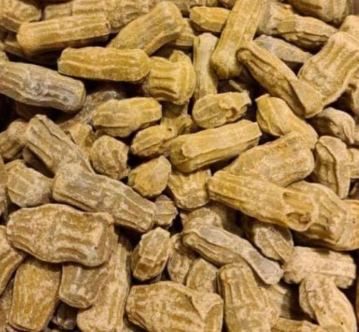 Fylld pepparstark flaska