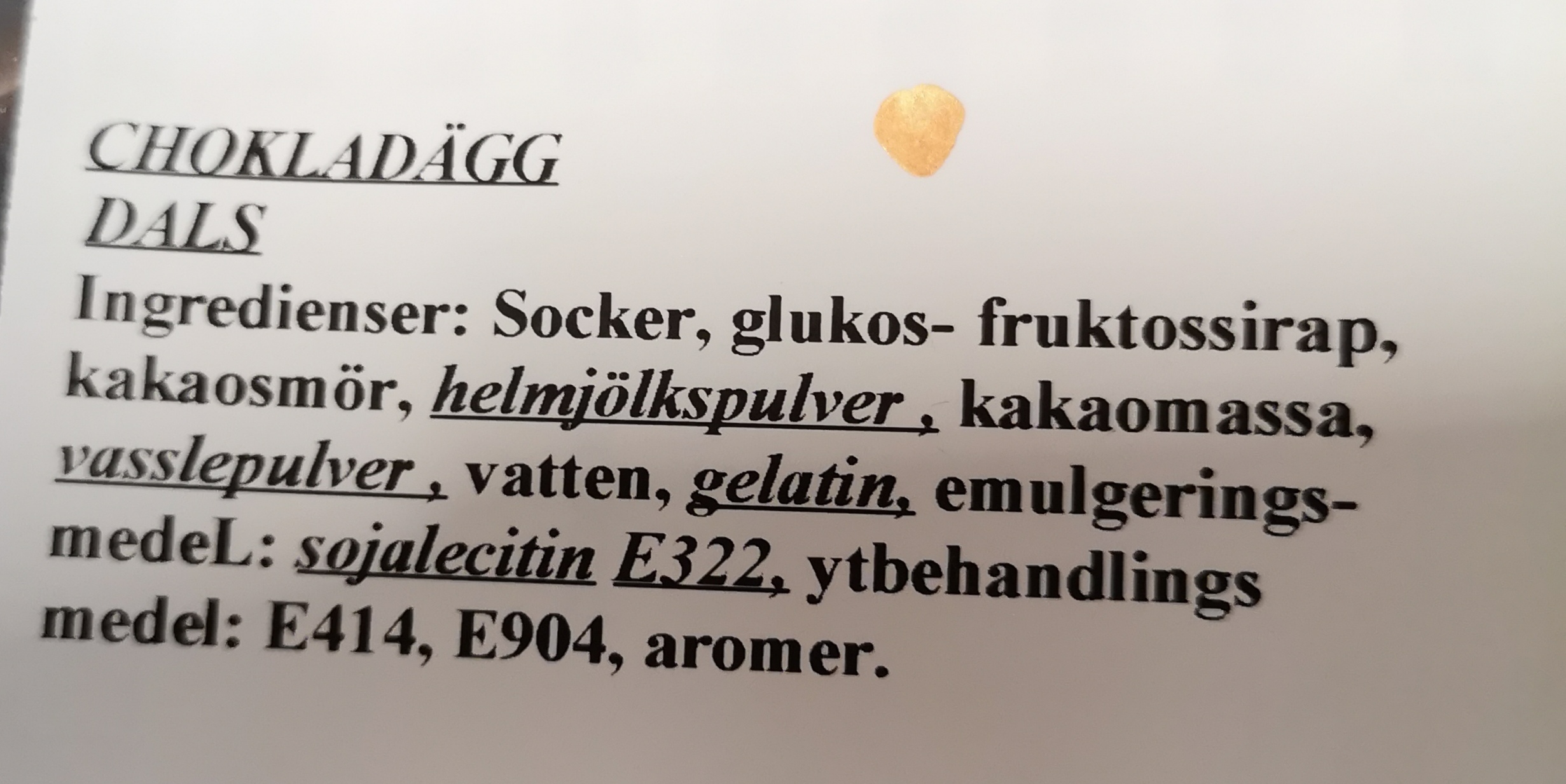 Chokladgg