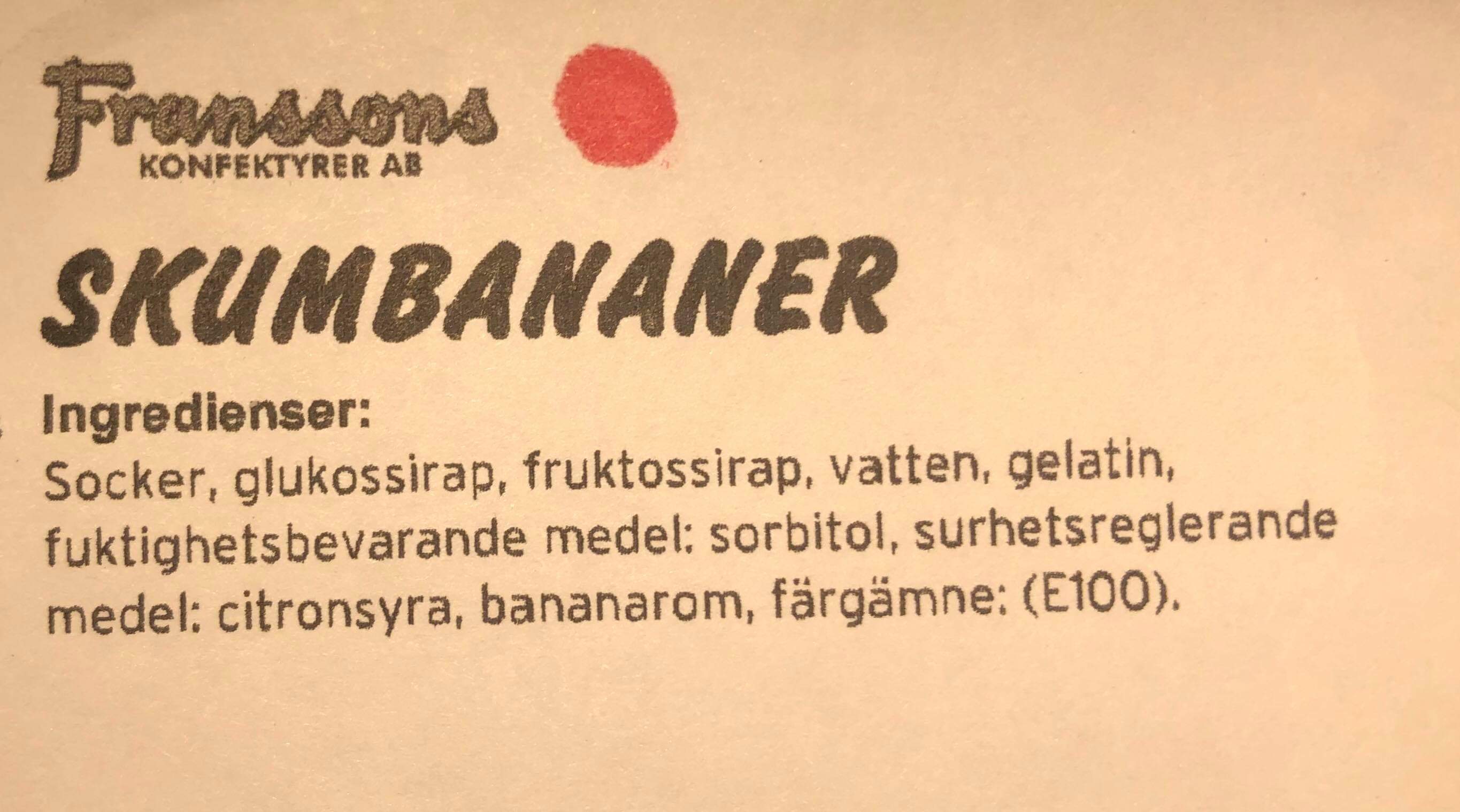 Skumbananer