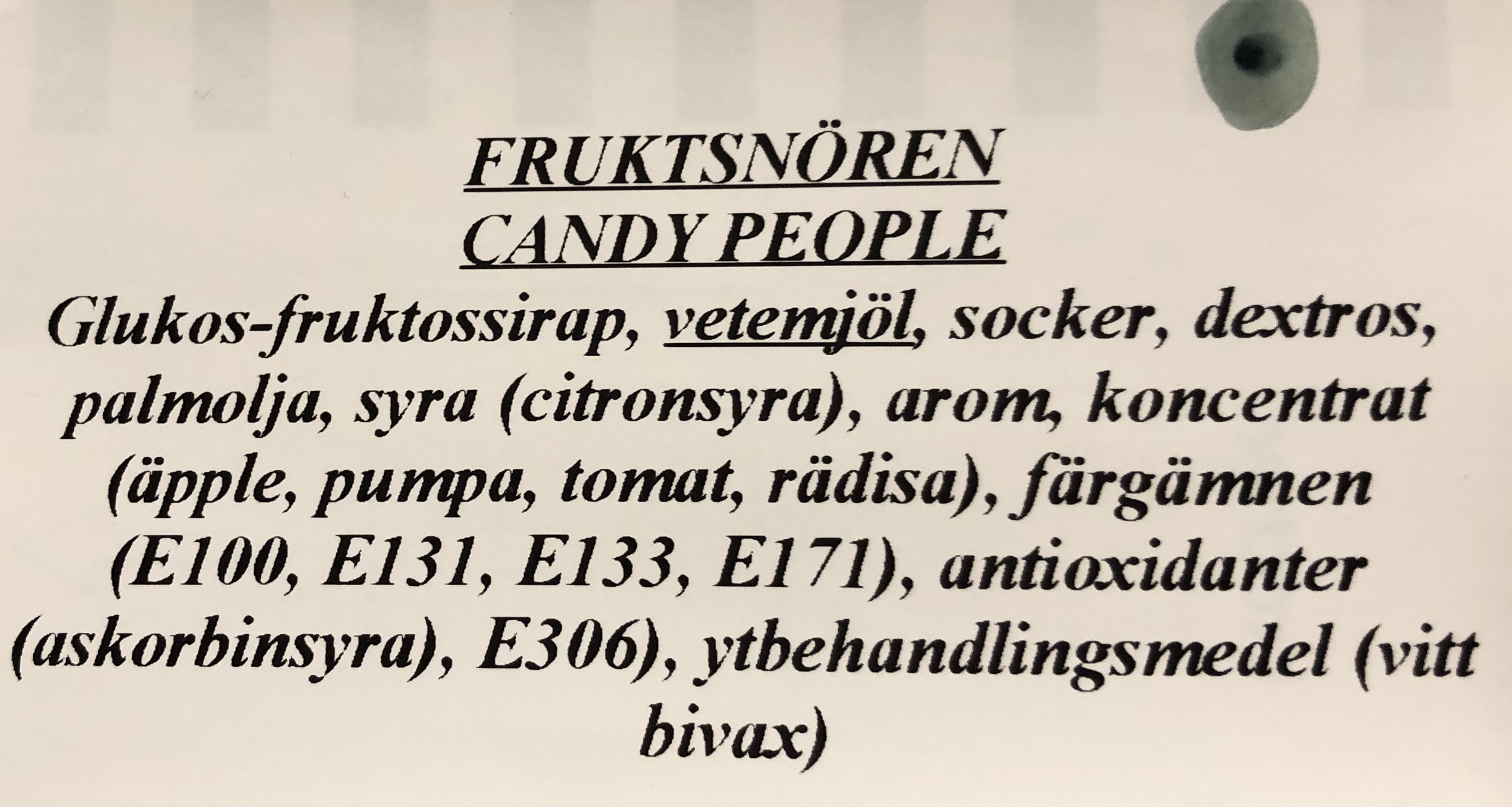 Fruktsnren