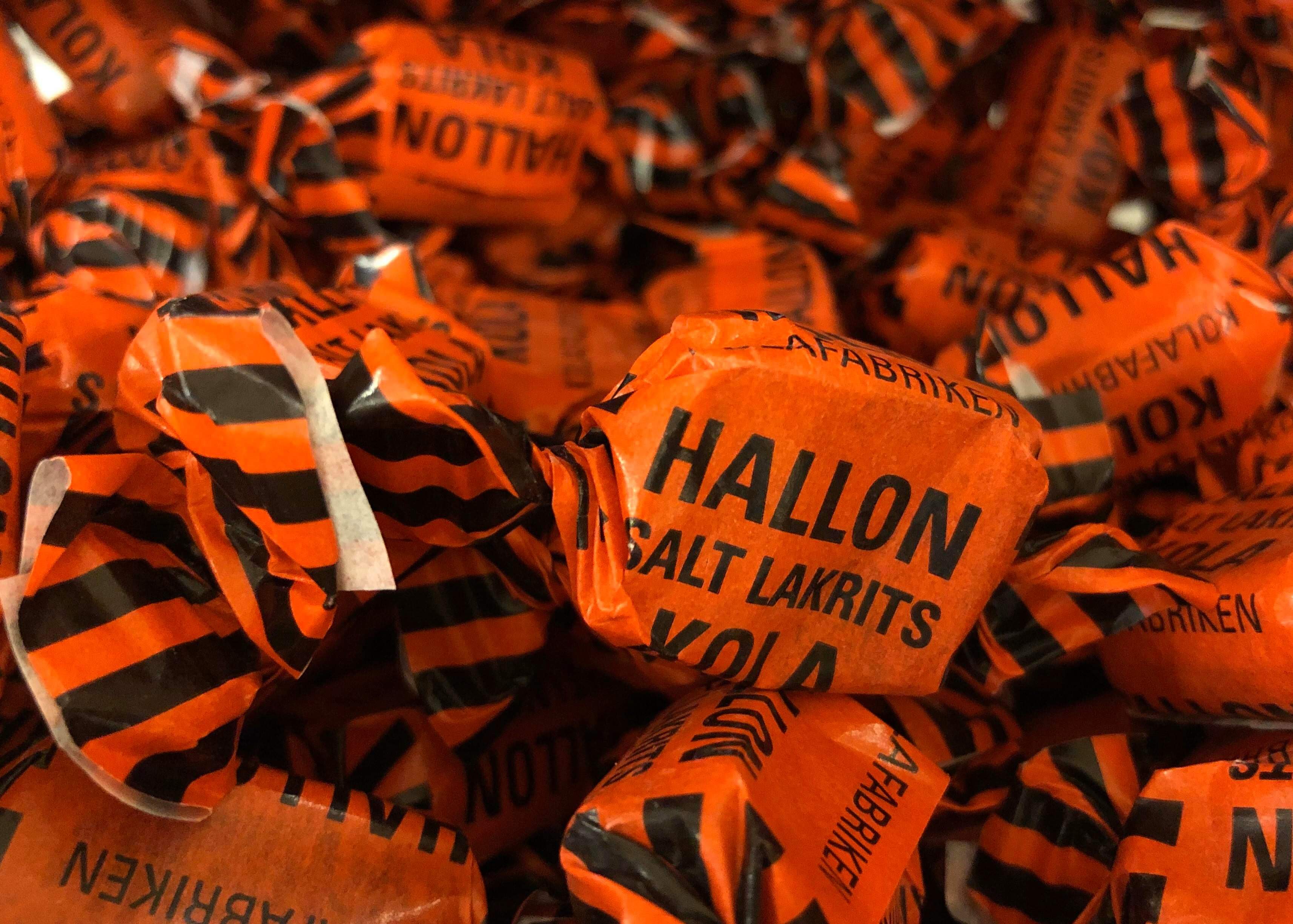 Hallon/saltlakrits kola