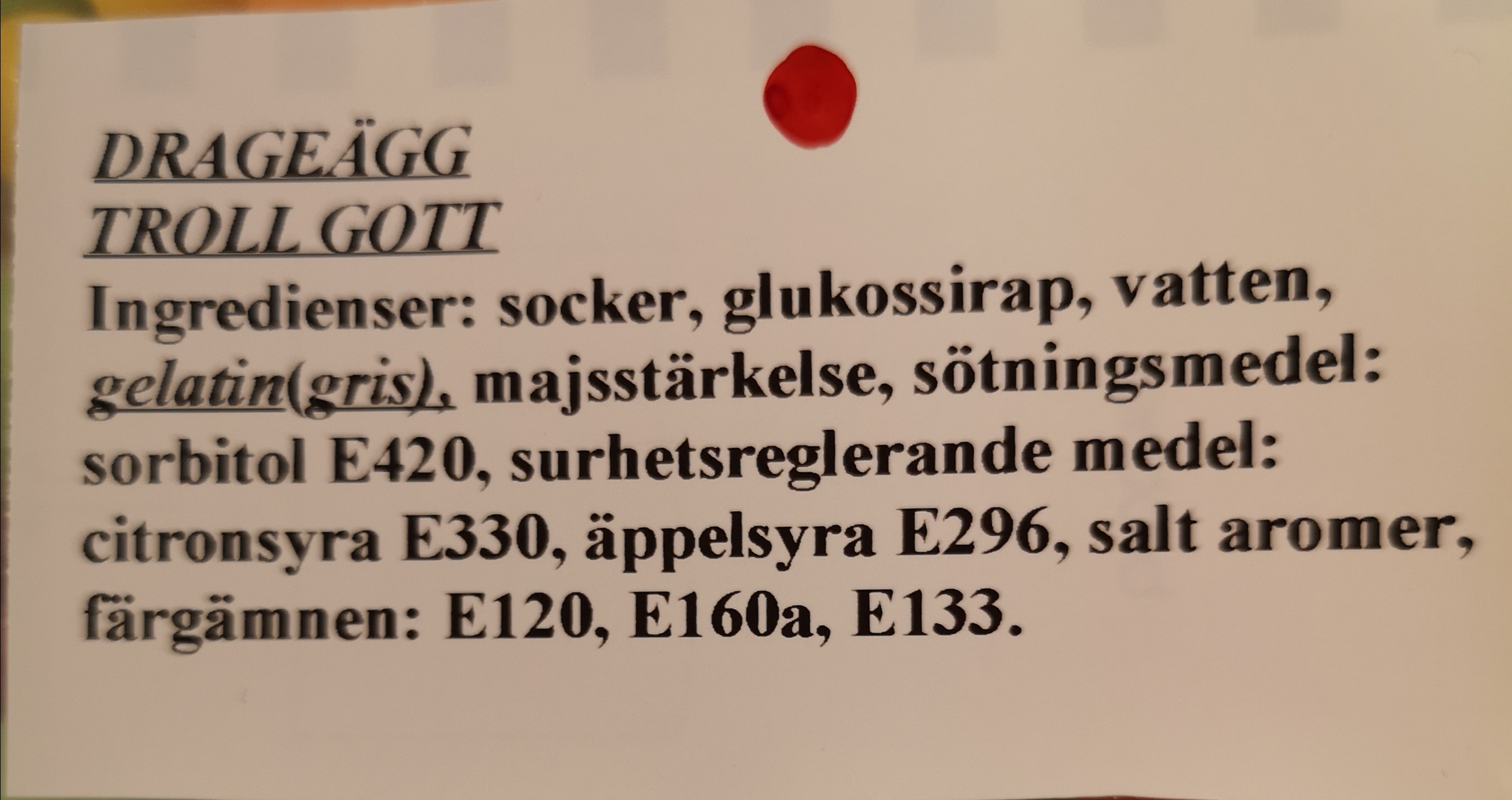 Dragegg