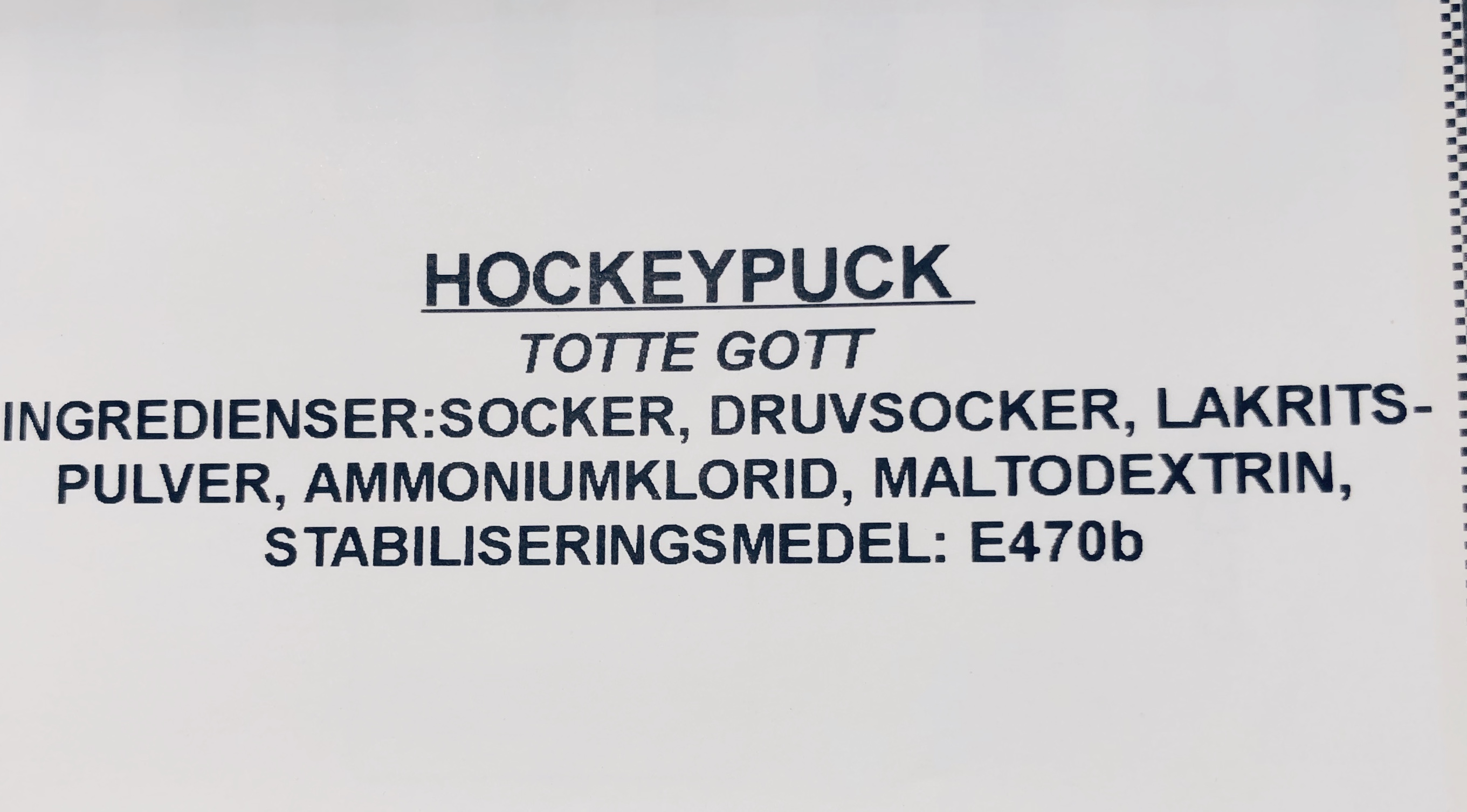 Hockeypuck