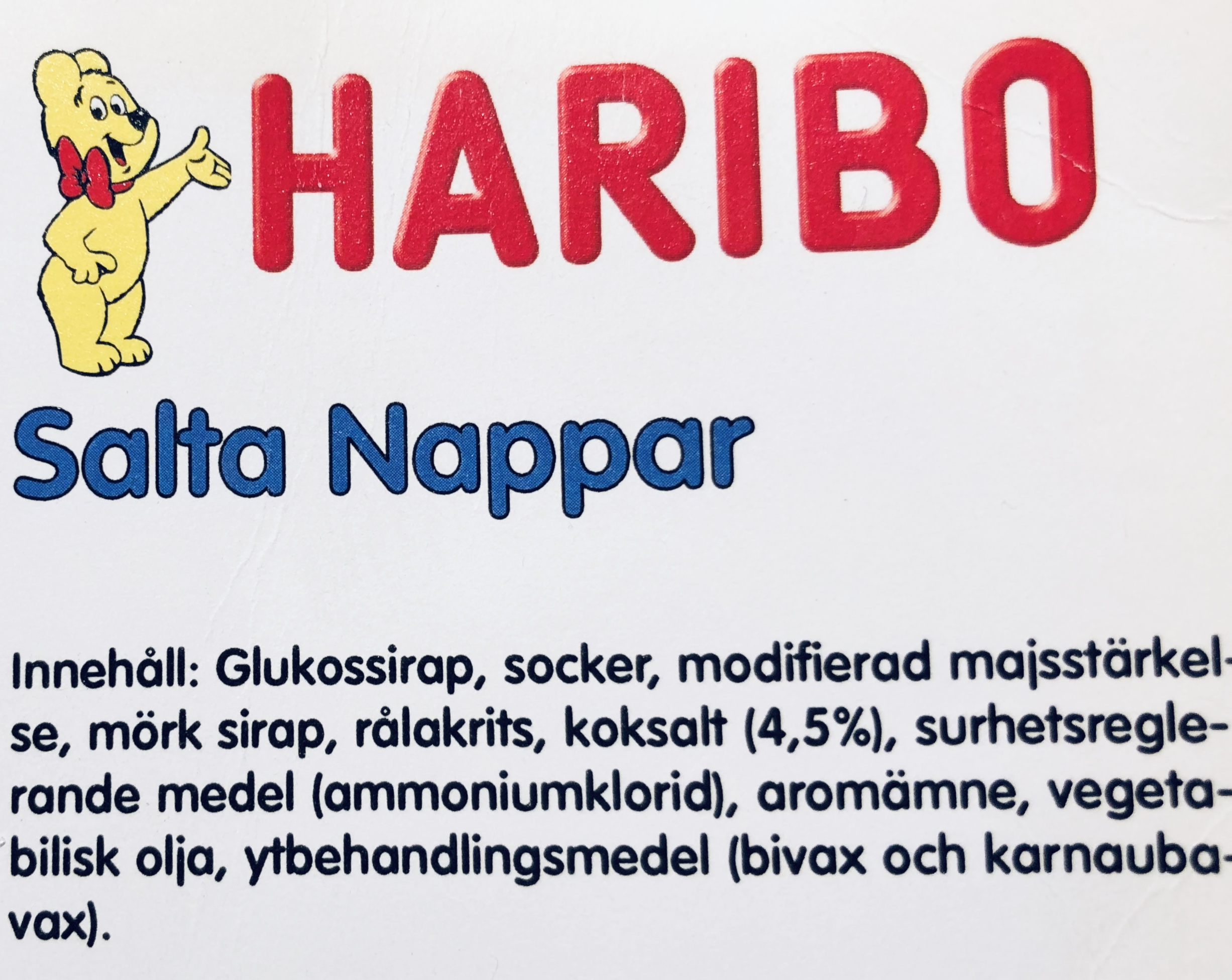 Salta nappar