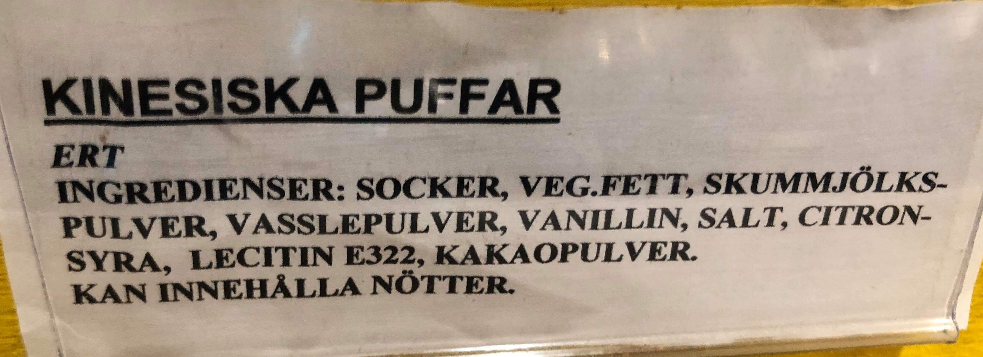 Kinesiska puffar