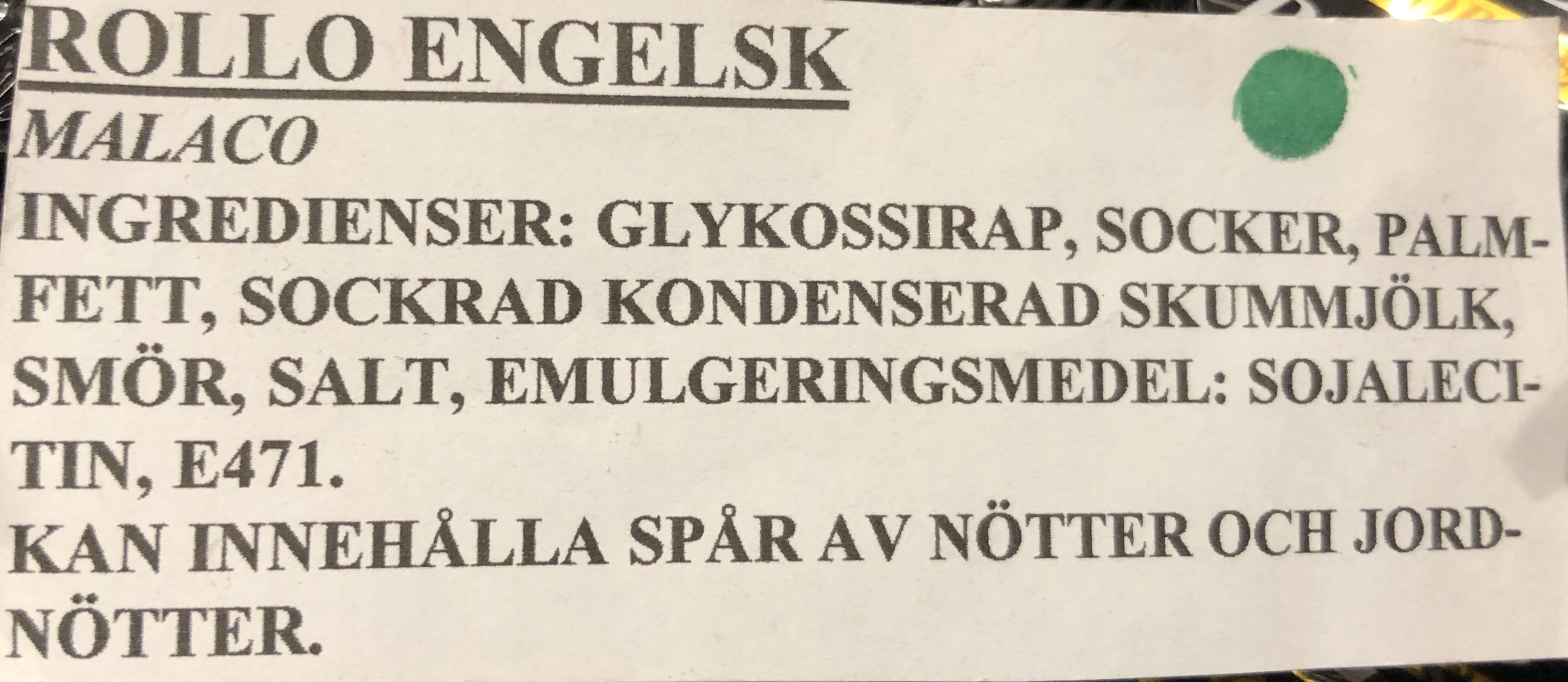 Rollo Engelsk