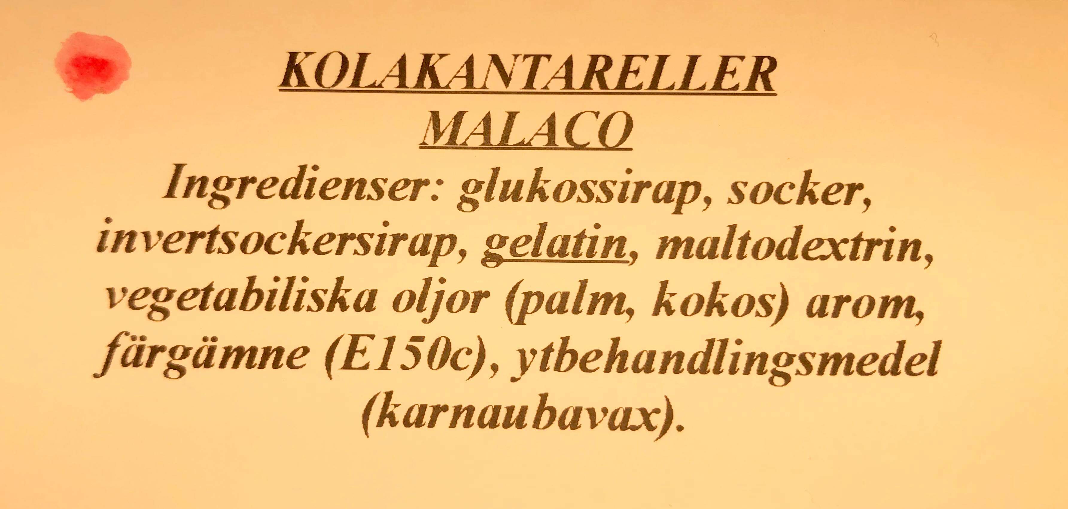 Kolakantarell