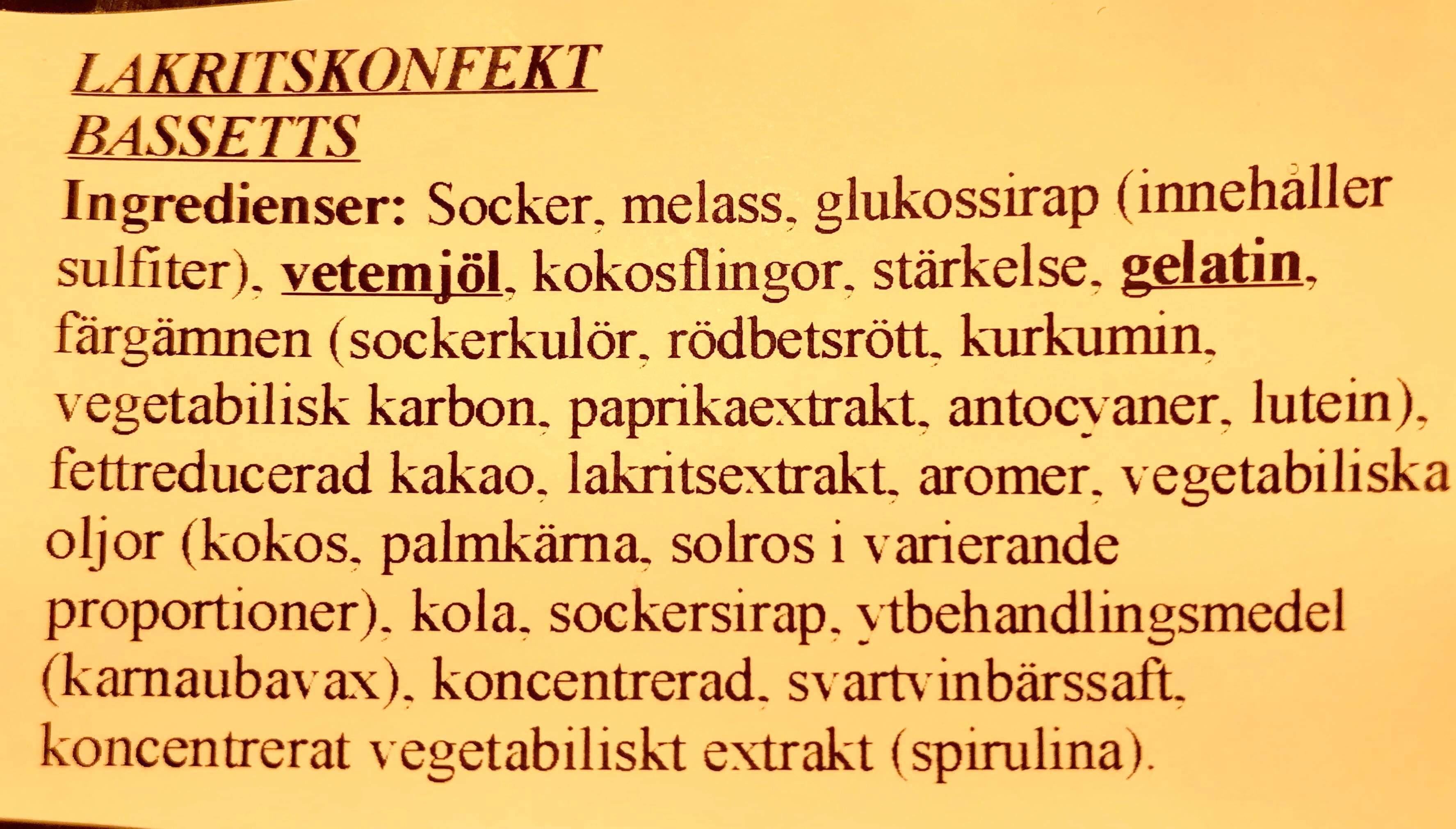Lakritskonfekt