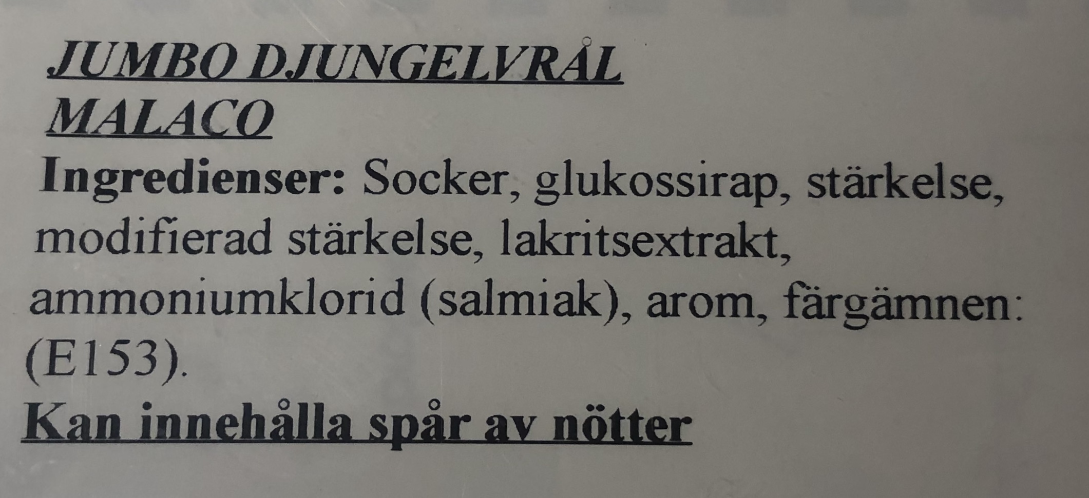 Jumbo djungelvrl