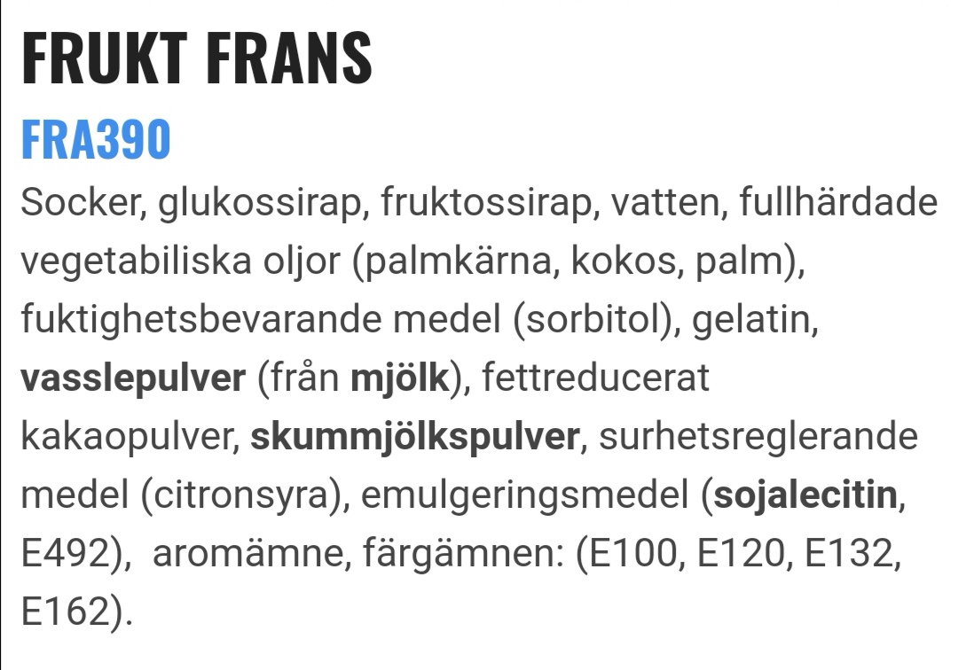 Frukt frans