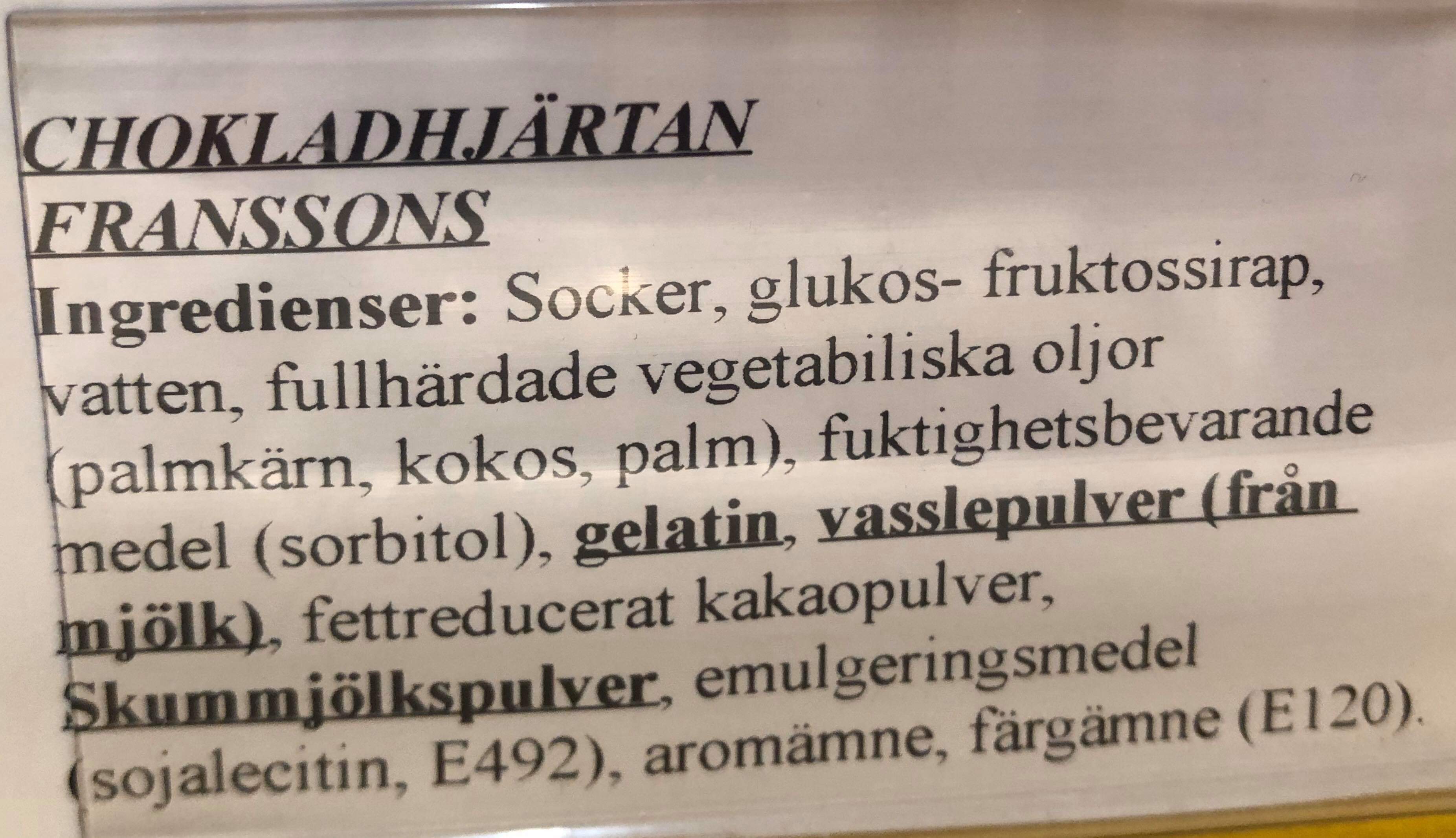 Chokladhjrtan