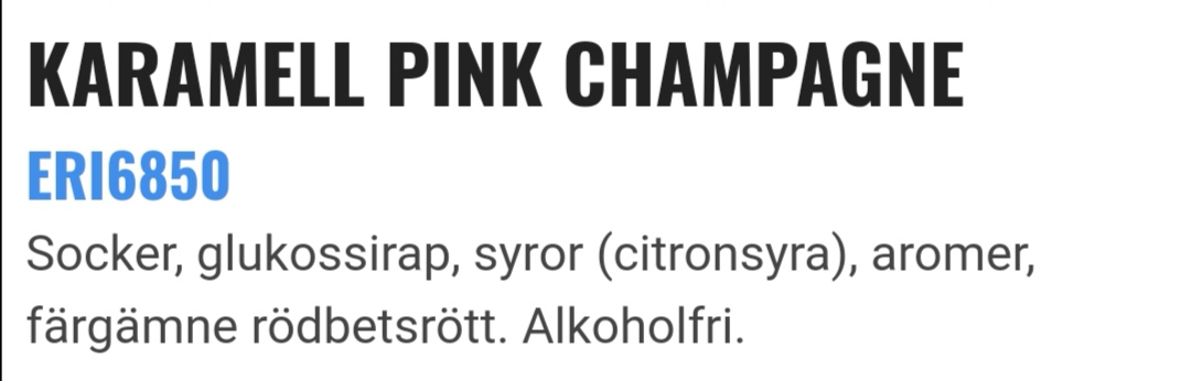 Karamell Pink champagne