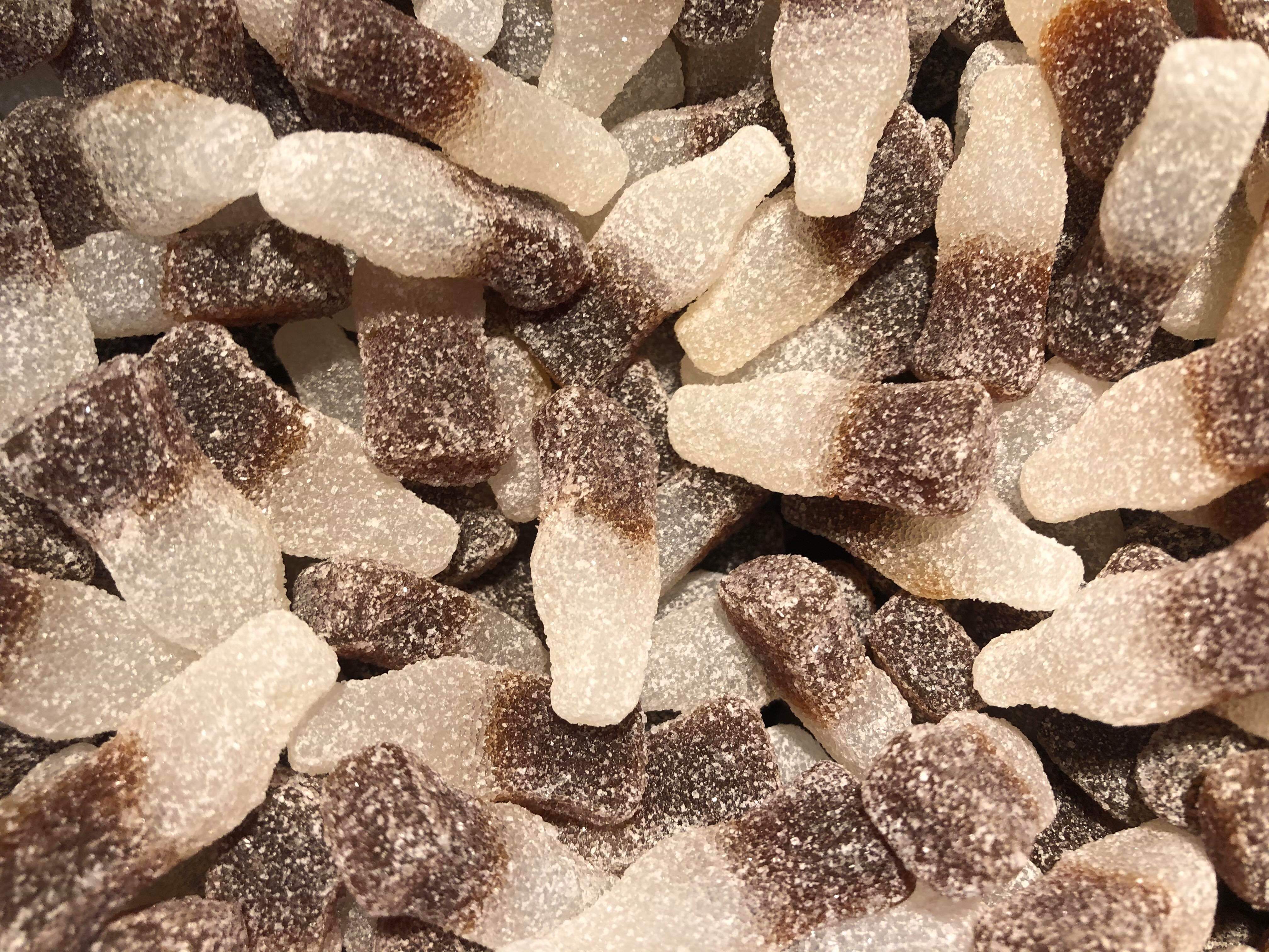 Mini sura colaflaskor
