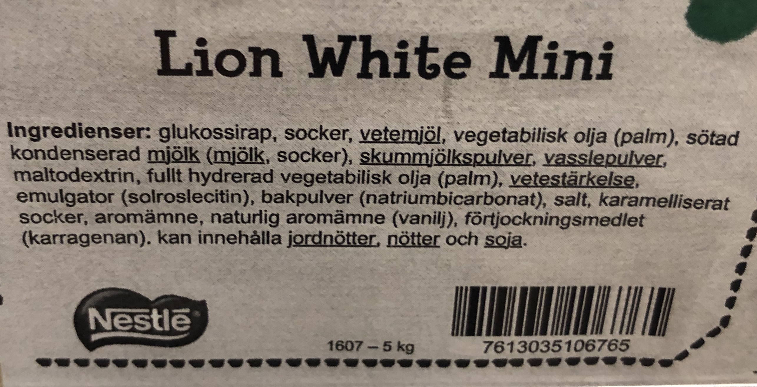 Look white mini