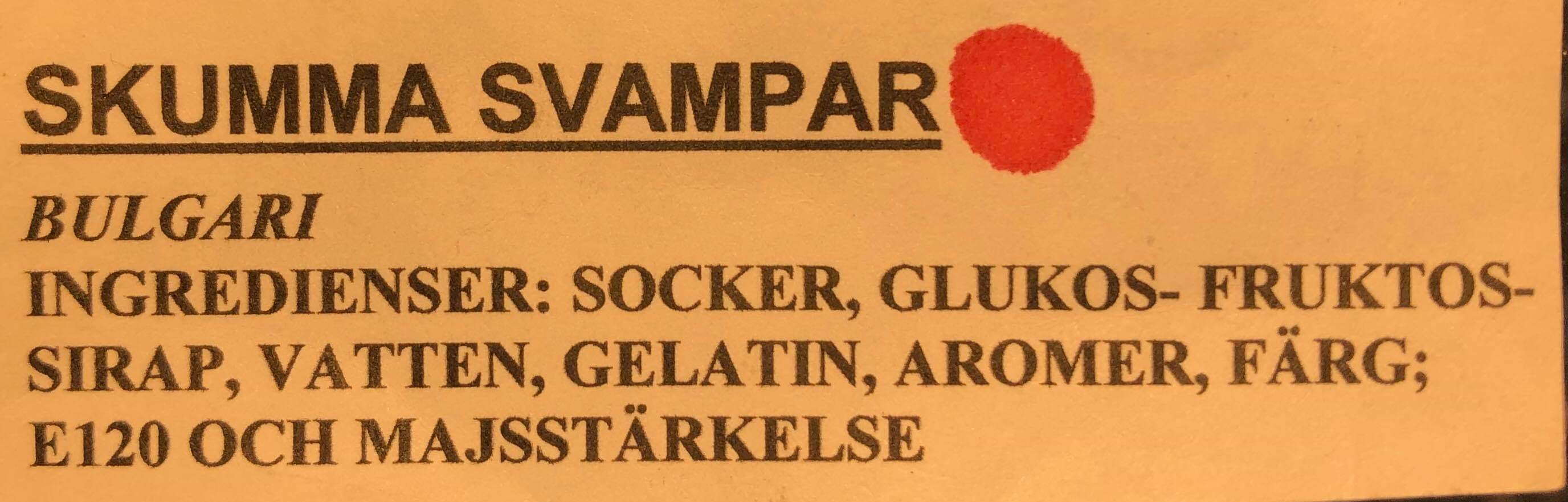Skumma svampar